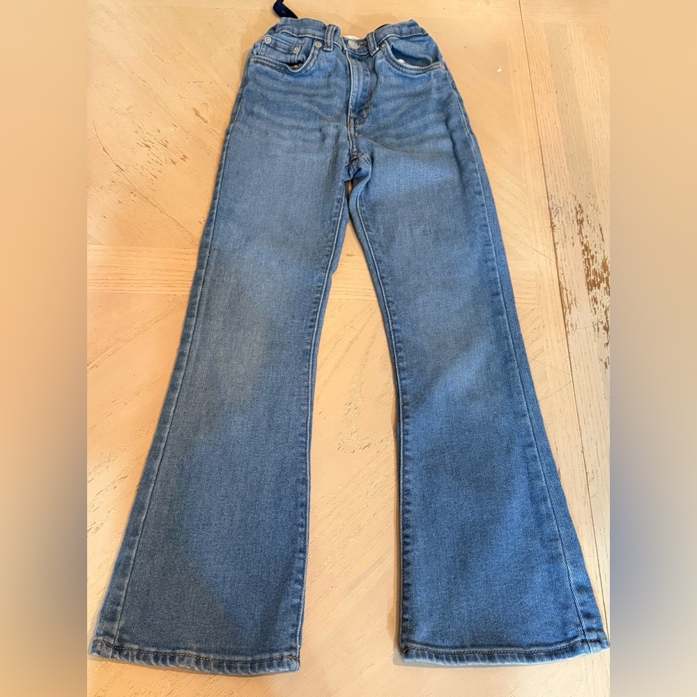 Levi's Light Blue Wide Leg Jeans